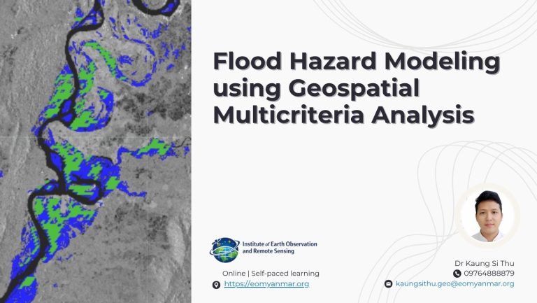 Flood Hazard Modeling using Geospatial Multicriteria Analysis
